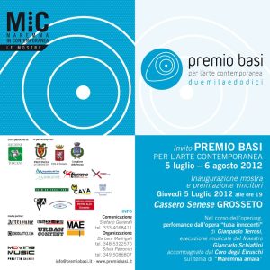 Invito Premio Basi 2012