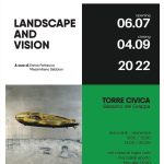 Manifesto della mostra Landscape and Vision, 2022